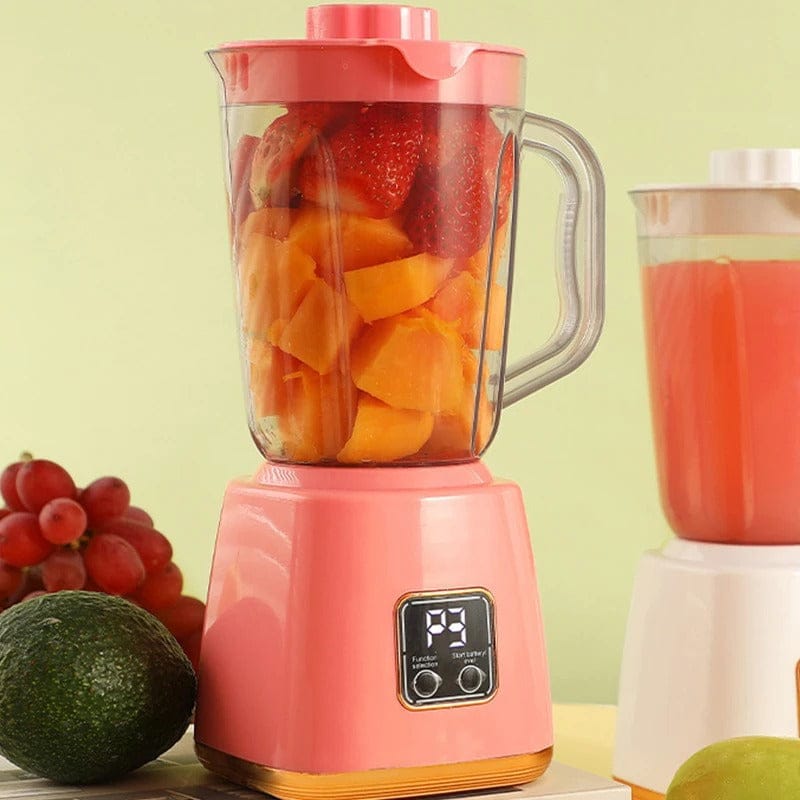 Rechargeable Portable Juicer with Digital Display (Random Colours Available)