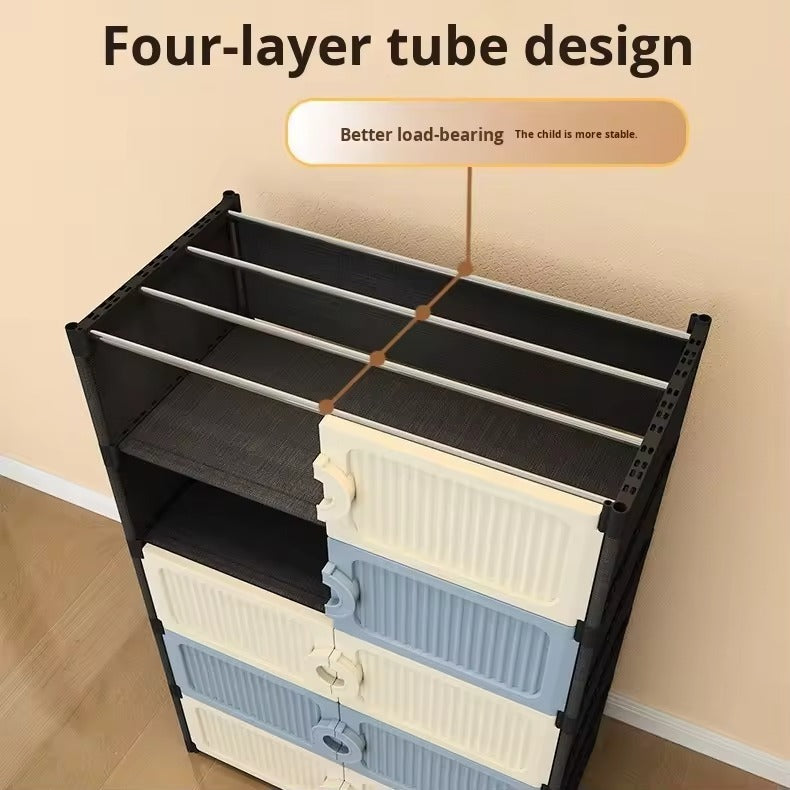 5 Layer Shoes, Hat & Storage Cabinet  Size 85 x63 x32 cm