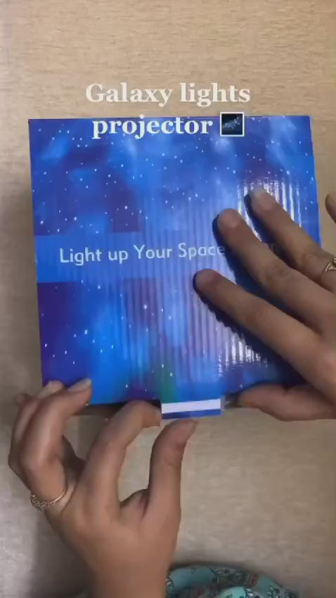 Galaxy Projector Lamp With Music Bluetooth Speaker, Adjustable Brightness And 21 Lighting Modes (Big Size)